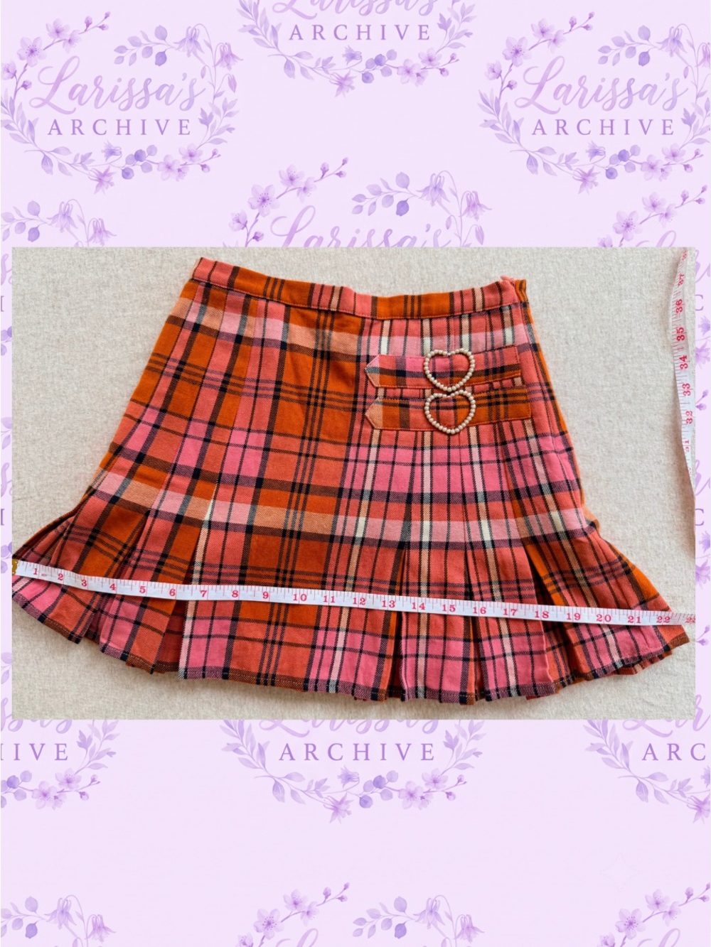 Sugar Thrillz Dolls Kill Real Everlasting Love Plaid Pleated Skirt XS (Fits XXS) - Picture 8 of 16